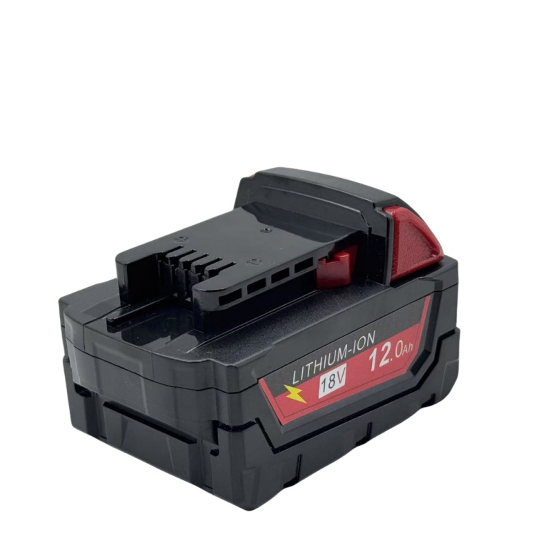 100% para batería de herramienta eléctrica Milwaukee M18 + cargador, BR,XC,18V, 6,0/9.0/12.0AH M18B5, 48-11-1860, batería integrada 18650