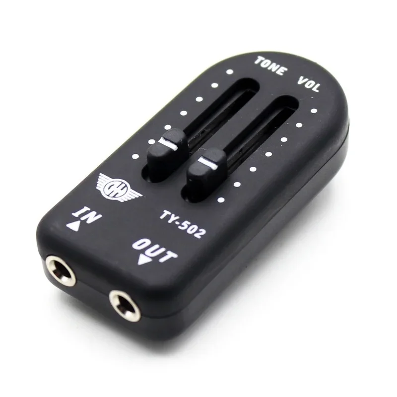 KQ-2 Piezo Contact Pickup Transducer with Volume Controller Tuner Audio Cable Sticker for Guitar Violin Stringed Instruments