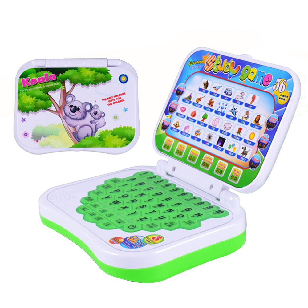 Kids Multi-functional English Language Laptop Pronunciation Learning Machine Reading Computer Game Early Educational Machine Toy