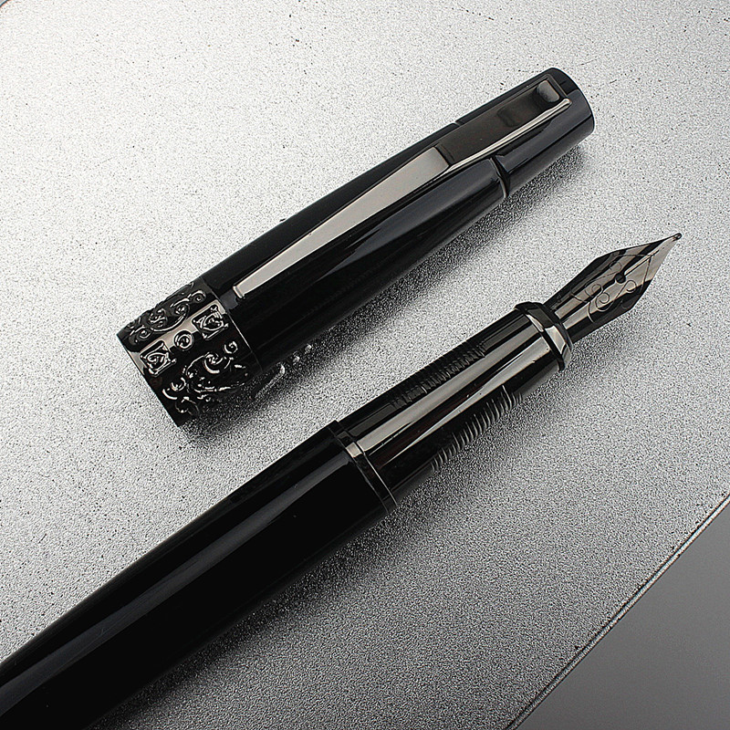 Luxury 2043 Metal Fountain Pen Financial Office Student School Stationery Supplies Ink Pens