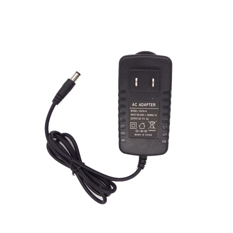 12V2A Power Supply AC/ DC Power Adapter For Security CCTV Camera System NVR DVR Cam Converter US/ EU/ UK/ AU Plug Power Charger
