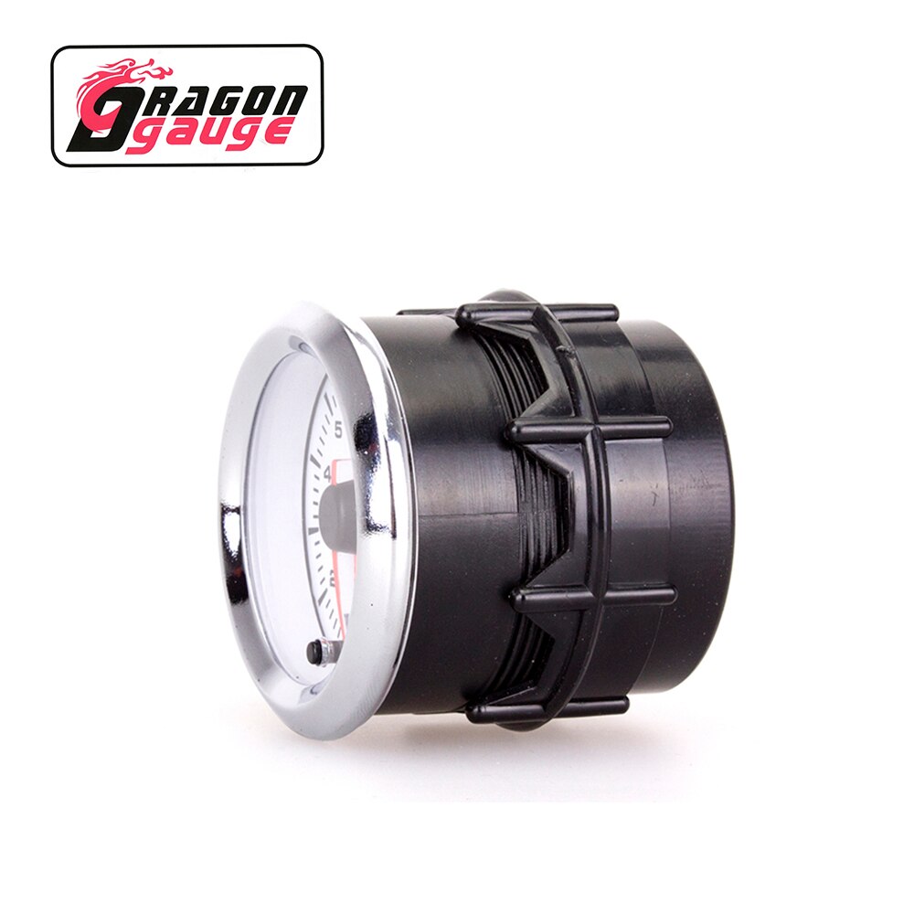 「drake」 52mm turbo gauge booster meter turbin meter fabriksförsäljning 7 färger ljuskonvertering  -30 ~ 30 psi pildisplay för 12v bilar