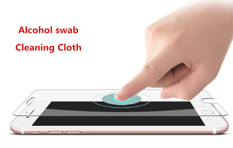 Protector de pantalla de vidrio templado para iPhone, película protectora de vidrio para iphone 5, 5s, 6, 6s, 7, 7p, 8p, x, xr, adhesivo