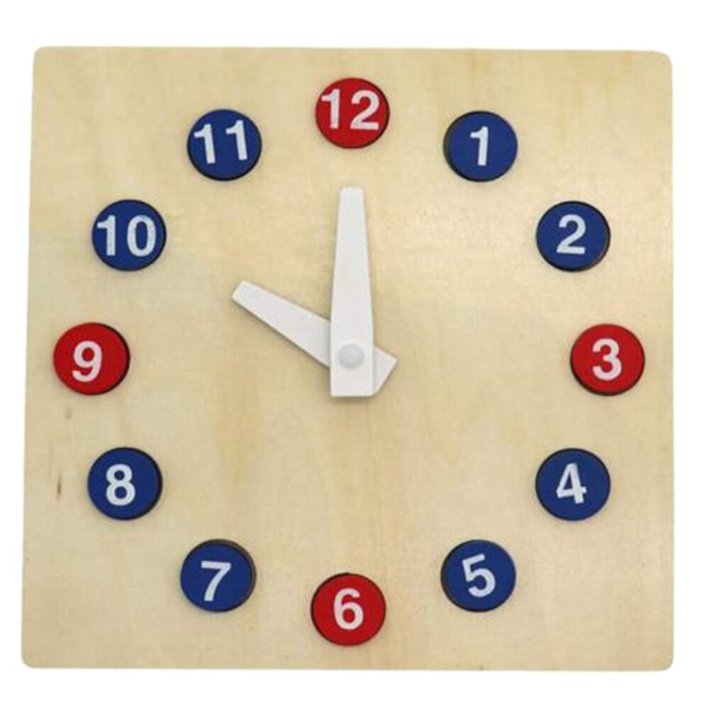Di puzzle Orologio Giocattolo, puzzle di Legno di Apprendimento Orologio Raccontare Il tempo di Attività di Scuola Materna Sussidi Didattici: Default Title