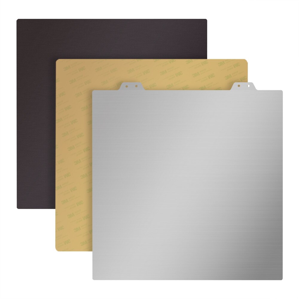 FYSETC 350x350mm PEI Flexplate Removal Spring Steel Sheet applied PEI Plate Sticker for Voron 350 V2 3D Printer Bed