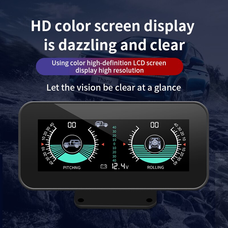 M50 GPS Slope Meter Off Road Car Smart Inclinometer Head Up Display Tilt Pitch Angle inclinometro Auto OBD2 HUD