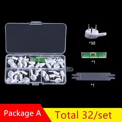 1 Set White Painting Photo Frame Hook Plastic Invisible Wall Hooks Mount Photo Picture Nail Hook Hanger Mirror Hanging Hangers: A