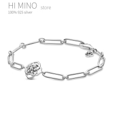 100% 925 Sterling Silver Diy Charm Ketting Basis Ketting Armband Hanger Sturen Moeder Op Moeder dag