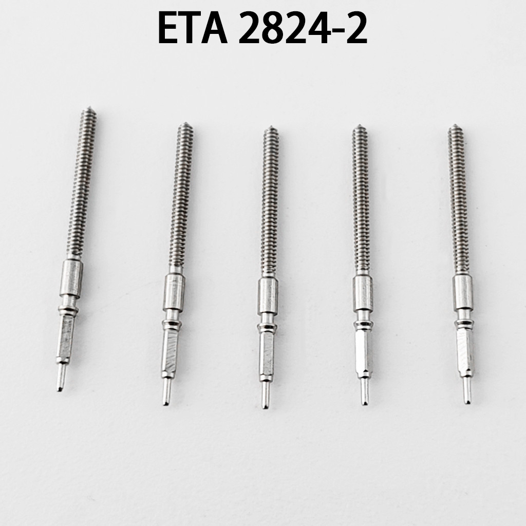 ETA 2836-2 2824-2 tige de remontage de montre en métal, Kit de mouvement de couronne en acier de remplacement, tige adaptée au mouvement 2836-2 2834-2 2824-2 2846: Bleu