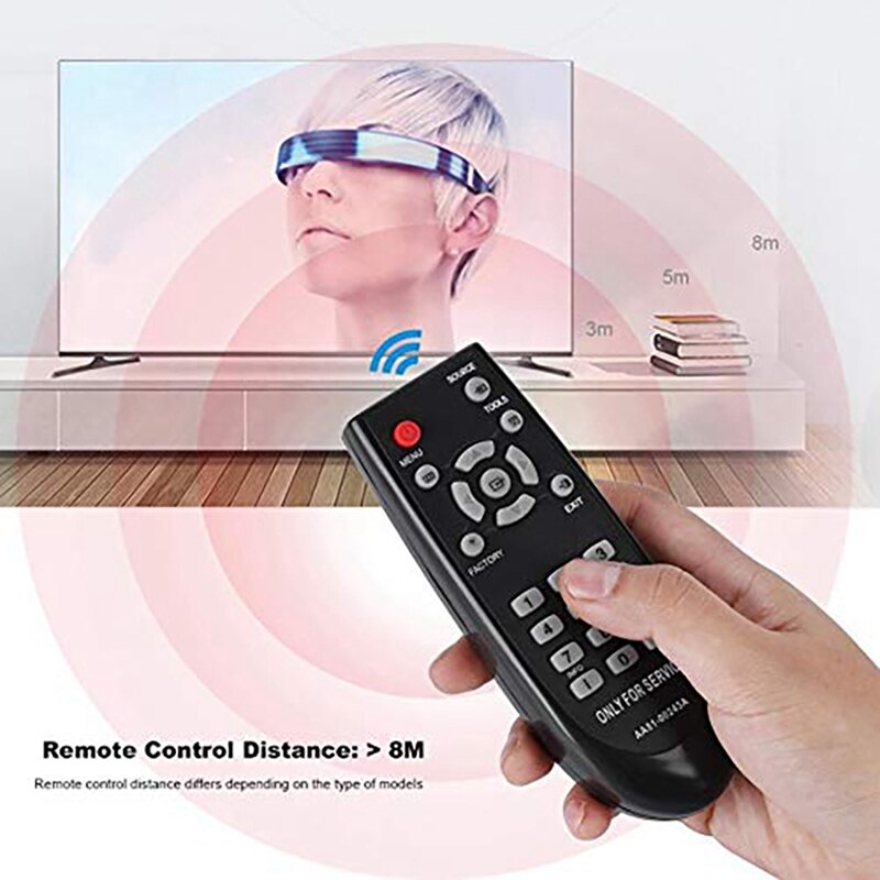 Mando a distancia de repuesto para Samsung TM930, mando a distancia de servicio superior de AA81-00243A, Televisión