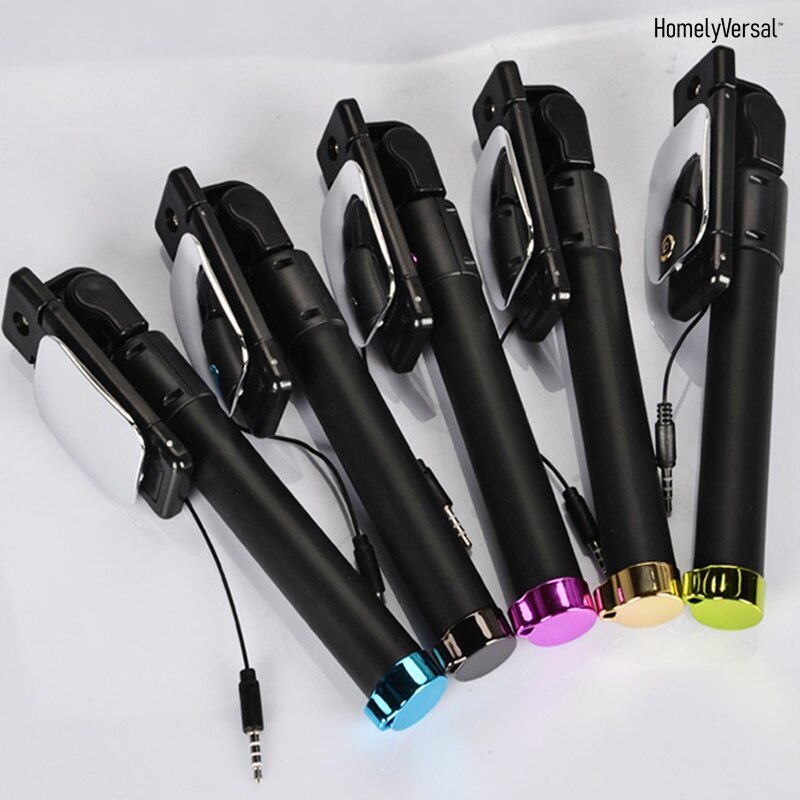 Statief Monopod Selfie Stok Knop Selfie Stick Voor Android Os Voor Iphone 7/8/Xs Ios Systeem Voor huawei Samsung Xiaomi Vivo