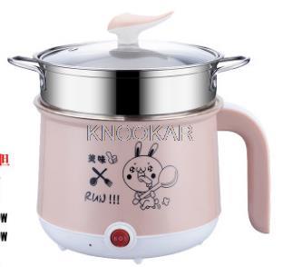 220V Mini Multifunctional Electric Cooking Pot Machine Single/Double Layer Available 3 Color Available Pot Multi Cooker