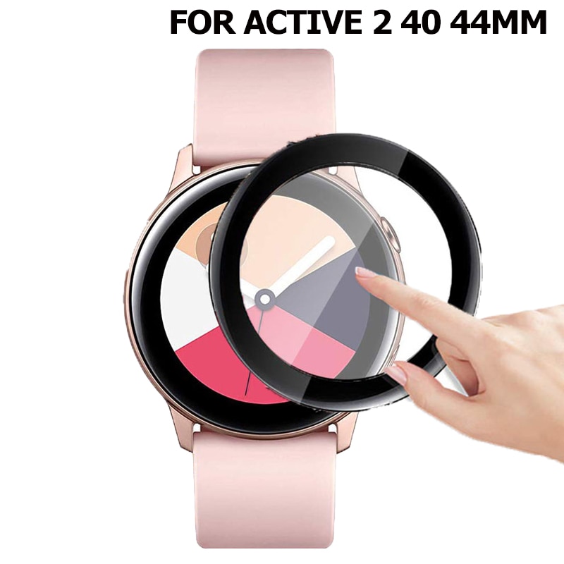 Protective Film 20D Tempered Softs Screen Protector For Samsung Galaxy Watch Active 2 44mm 40mm Protection Screen protector Film