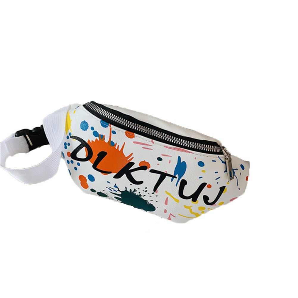 Toddler Boys Girls Fanny Pack Trendy Print Crossbody Bum Bag Waist Pack for Daily Trip Children