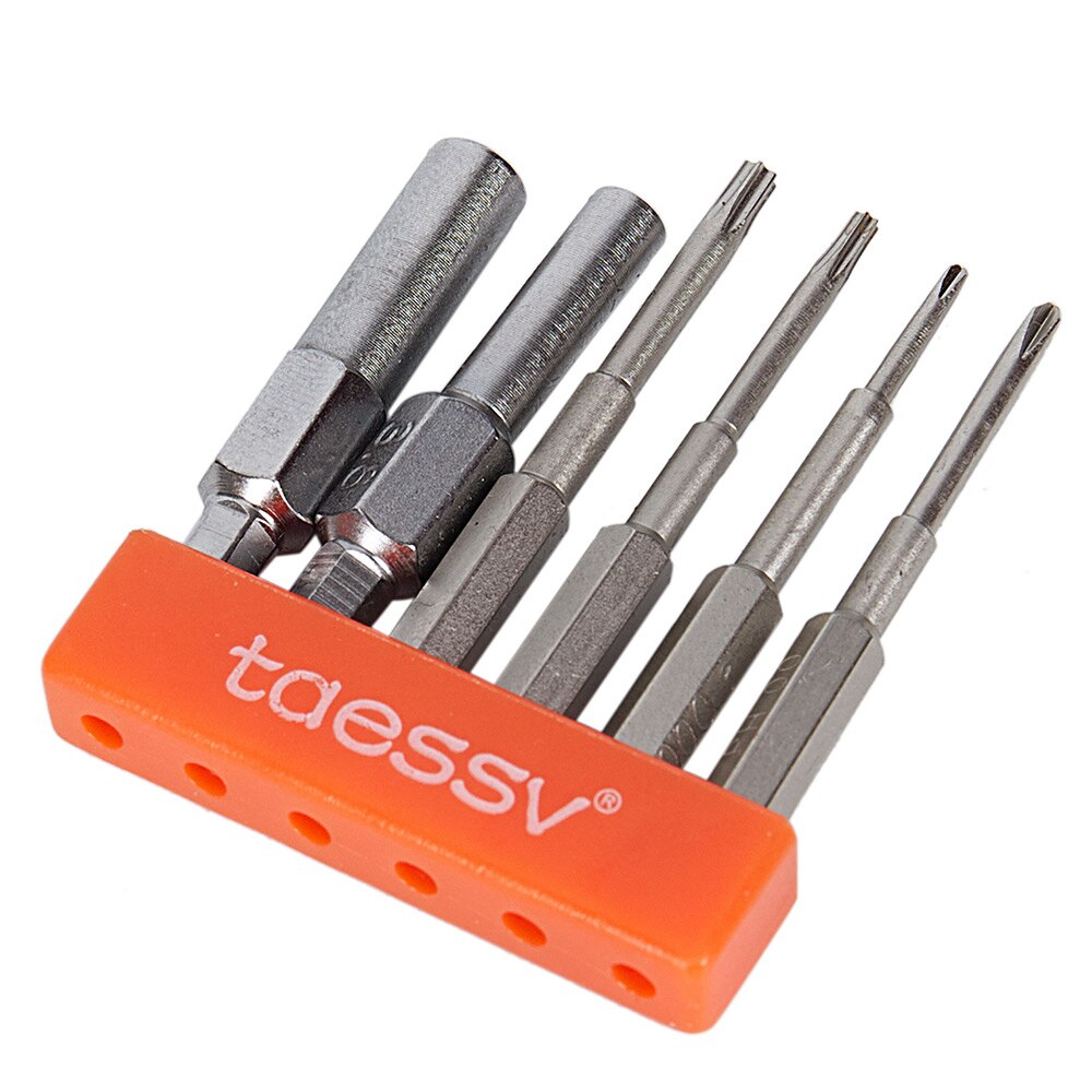Bit de segurança aço conjunto 3.8mm 4.5mm chave de fenda ferramenta apto para nintendo switch ngc n64 wii fonte alimentação desmontagem ferramenta