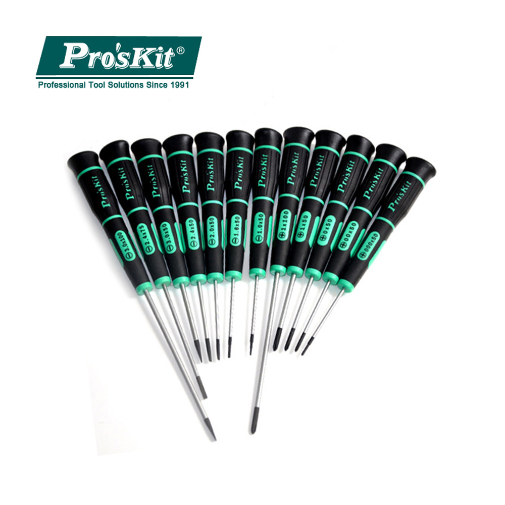 Precisionsskruvmejselsats pro'skit sd -081- serien mångsidig för reparation iphone mobiltelefon pc små elektroniska produkter verktyg