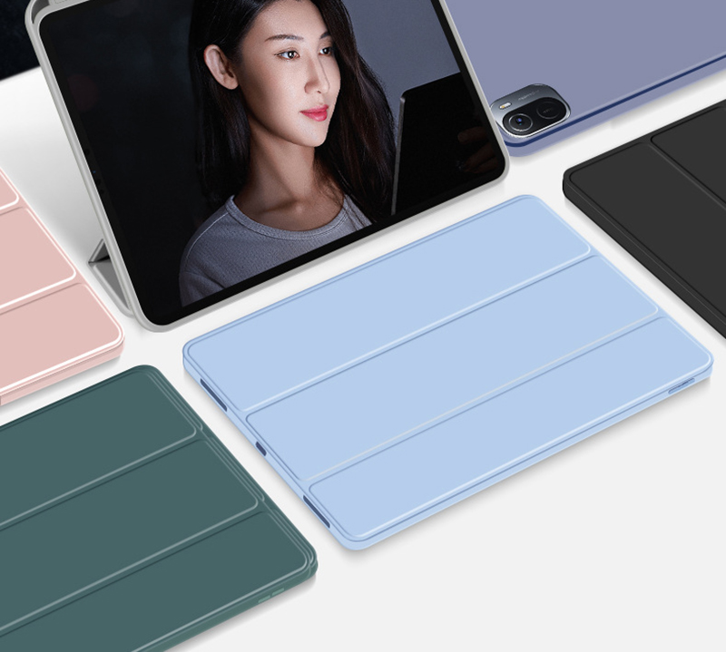 Funda para Xiomi Mi Pad 5 para Xiaomi Mipad 5 Pro Funda inteligente de silicona para Funda Xiaomi Pad 5 Redmi Pad con Funda con portalápices