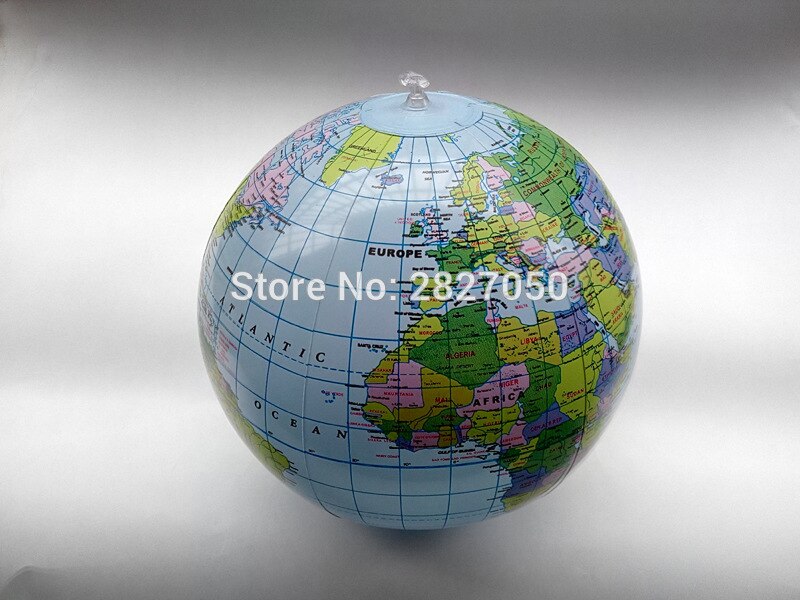 Gonfler Globe carte gonflable terre monde enseignant ballon de plage géographie Illustration détaillée jouet