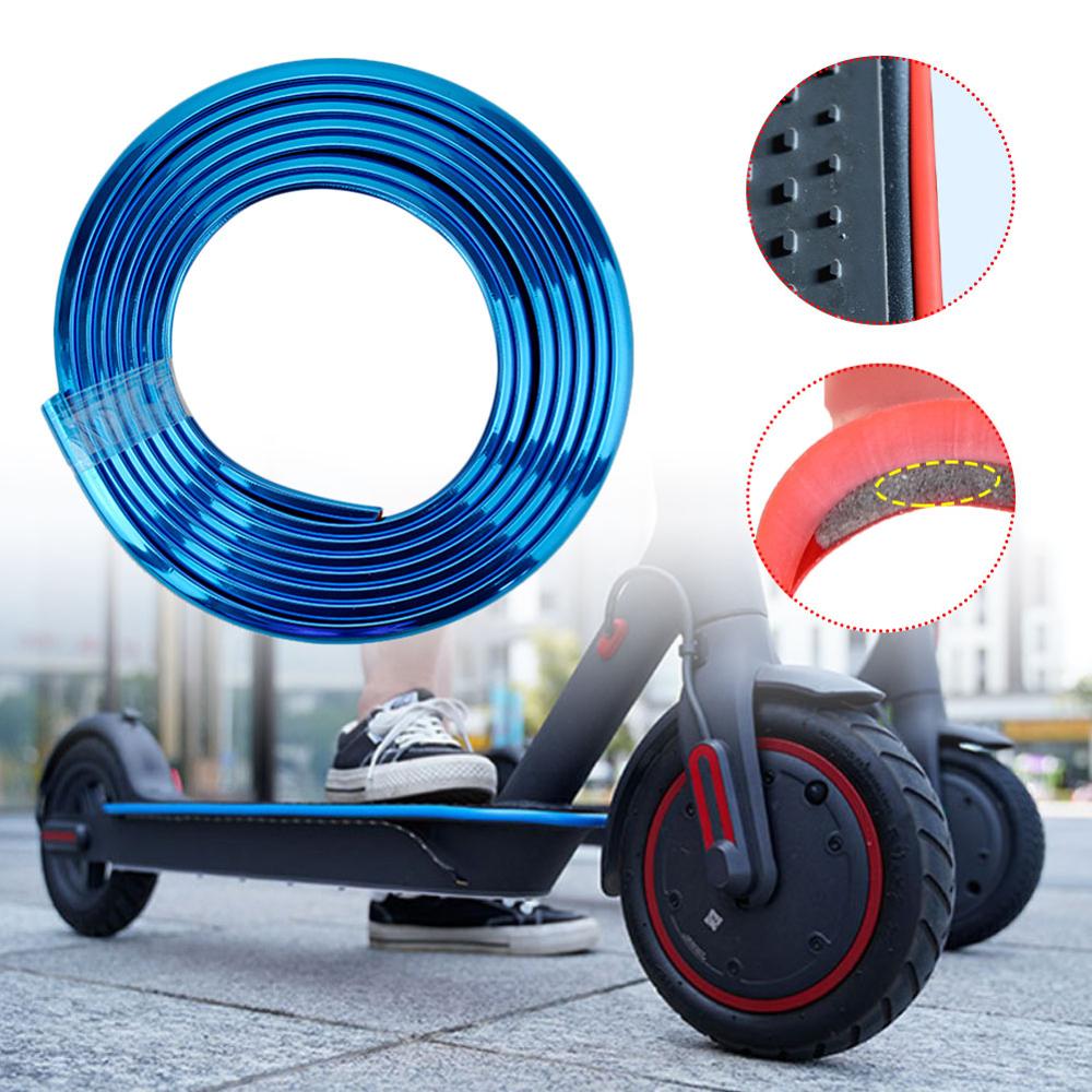 Scooter elétrico pára-choques tira e-scooter proteção anti-colisão tira para xiaomi m365 scooter elétrico skate acessórios