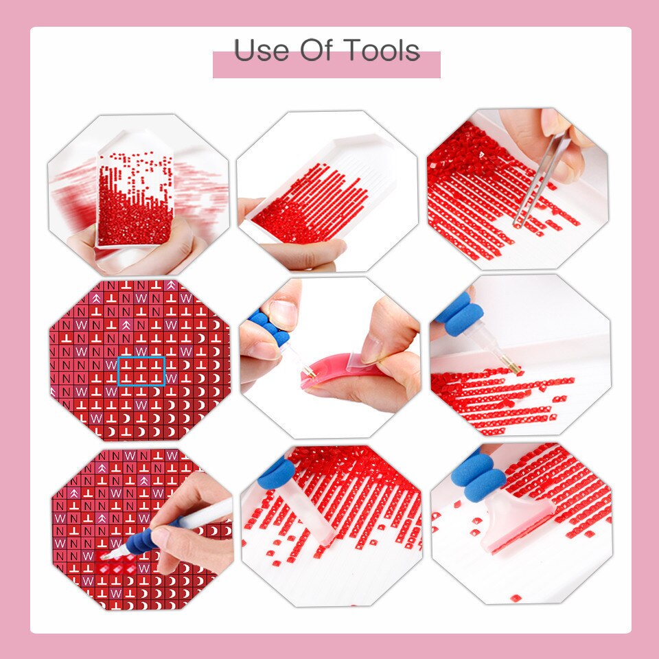 AZQSD 5d Diy Diamond Mosaic Wolf Diamond Painting Animal Home Decor Diamond Embroidery Picture Of Rhinestones Handmade