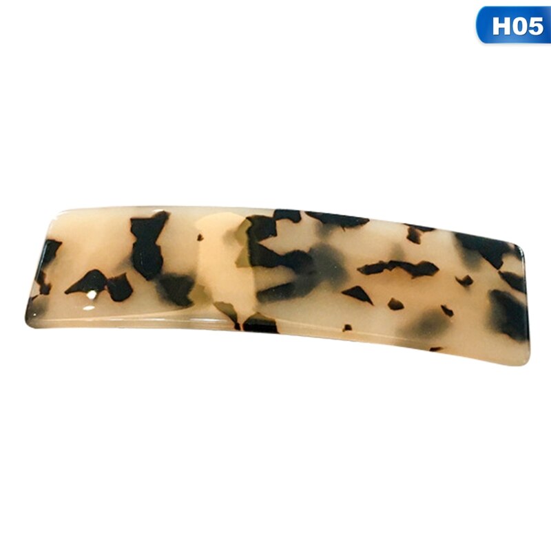 De francés mediano, horquilla Rectangular con Clip para el pelo, pasador, tocado con horquillas, accesorios, utensilios de estilismo para el cabello de belleza 1 pieza: H05