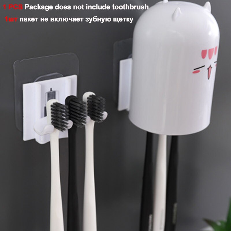 LEDFRE Automatic Toothpaste Dispenser Home Economic Solution to Dispensing Toothpaste Bathroom Accessories LF71005: Toothbrush Holder