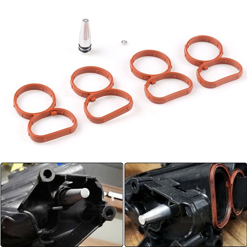 1 Set Intake Manifold Repair Kit Swirl Flap Removal Repair Kit For BMW N47 2.0 D