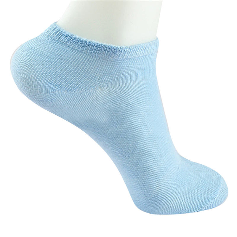 Stilfuld kvinde 1 par bomuldsblanding elastiske sokker varm vinter kvinder ankel længde kort sok til dame piger sox @c