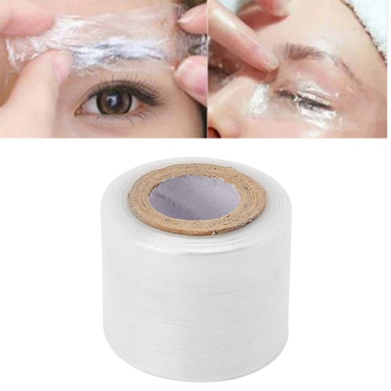 1Roll 42MM*200M Tattoo Wrap Transparent Tattoo Film Permanent Makeup Tattoo Eyebrow Supplies Non-toxic Ultra-thin Wrap Film