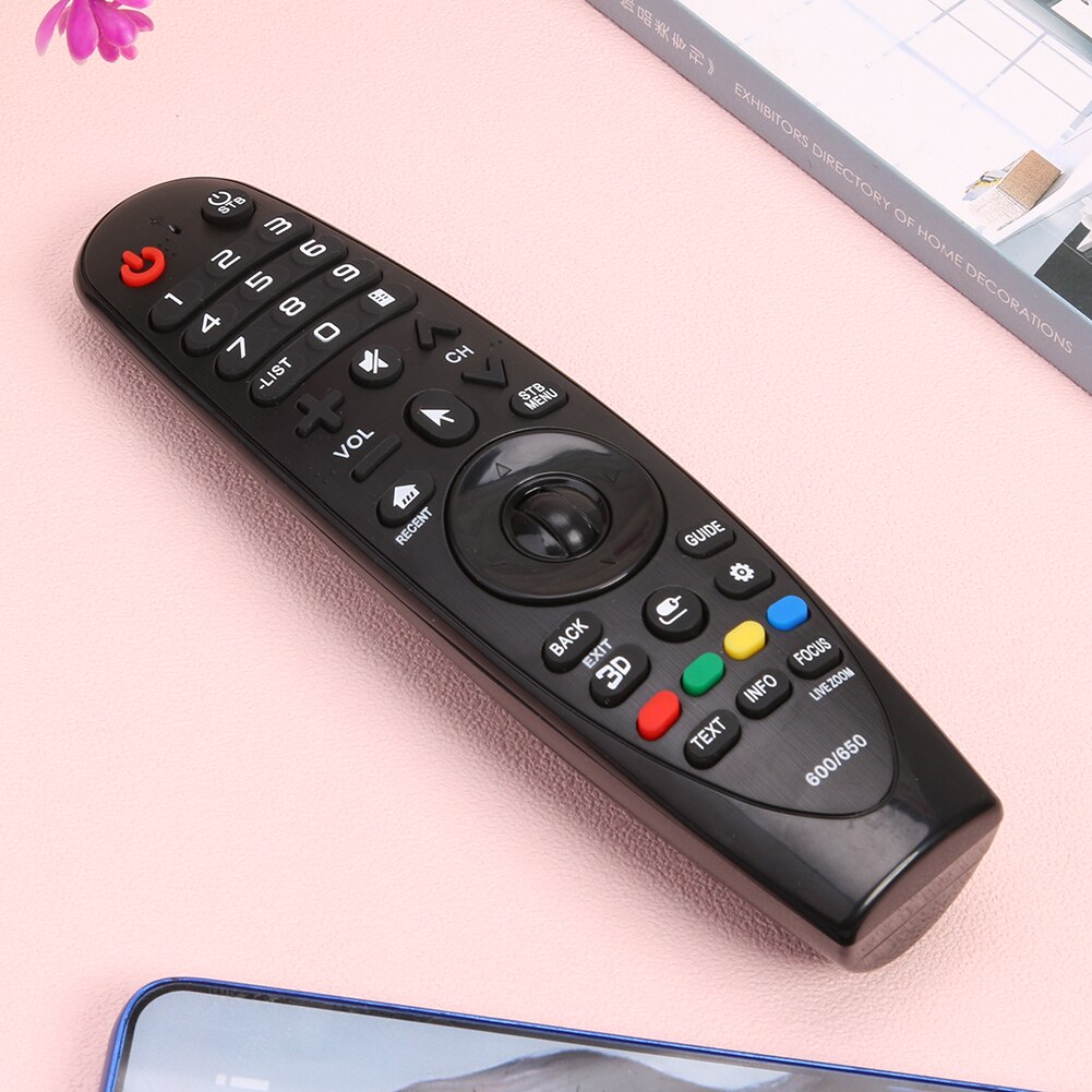 Remote Control Replacement with USB Receiver for LG AN-MR600 AN-MR650 42LF652V 49UH619V 55UF8507 32LJ600U 55UF7700Y-TA