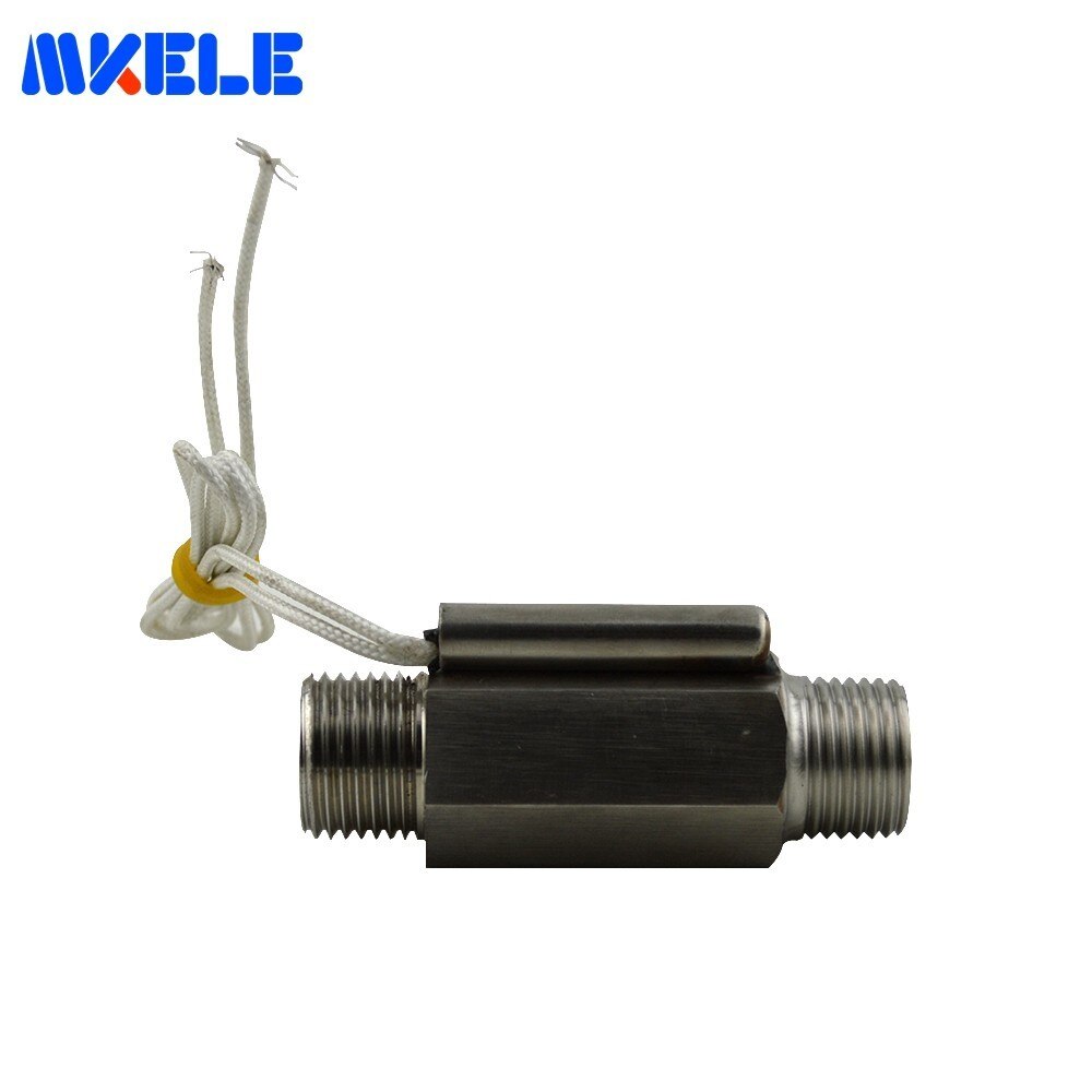 MK-PFS8 Water Flow Sensor Switch Stainless Steel Outstanding Mini Mechanical Magnetic Control Liquid Piston Water Flow Switch
