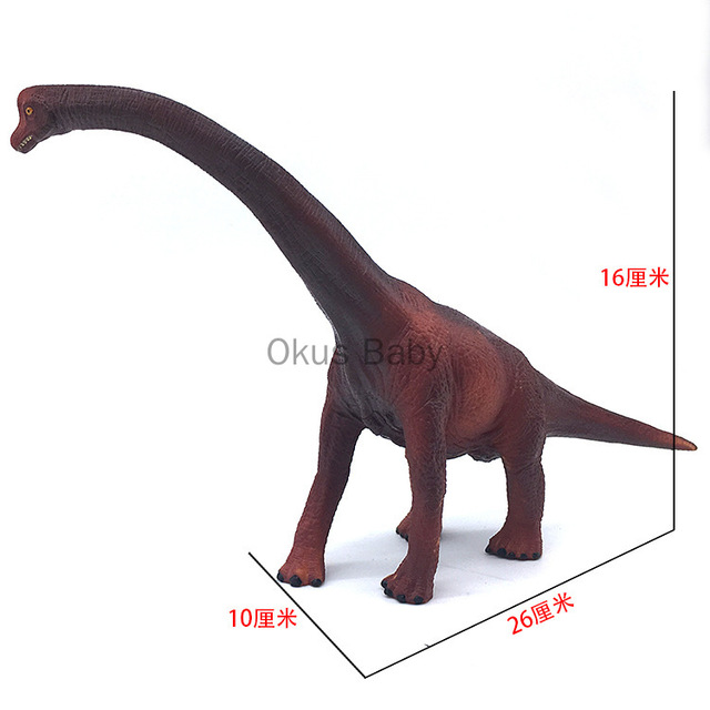 Newest Big Size Wild Life Dinosaur Toy Set Plastic Play Toys Dinosaur Model Action Figures Kids Boy Home Decoration: Deep Blue