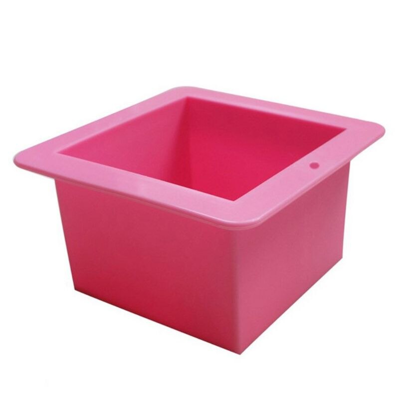 12cm/5 "Super grand Cube carré Silicone moule résine coulée bijoux outils de fabrication