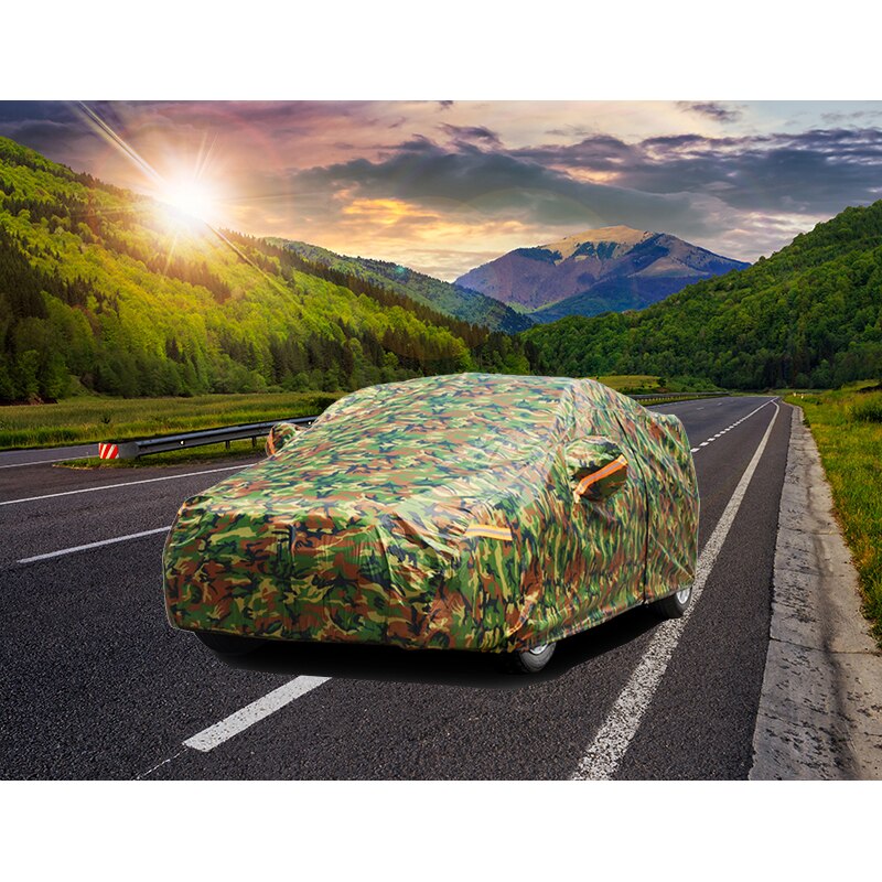 Kayme – housse de voiture de Camouflage étanche, couverture de Protection extérieure contre le soleil, la poussière, la pluie et la neige