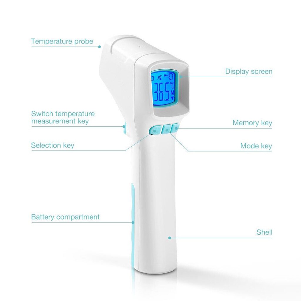 Forehead Thermometer Digital Infrared Body Temporal Thermometer