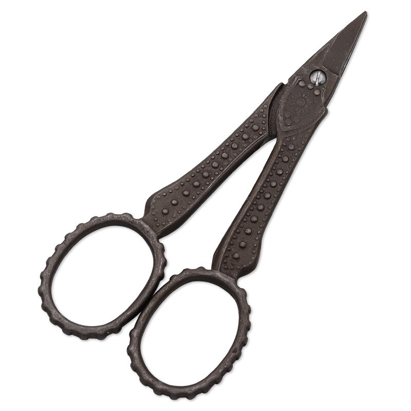 European Style Retro Scissors for Sewing and Needlework Bronze Stainless Steel Antique Scissors Sewing Tools Needlework Scissors