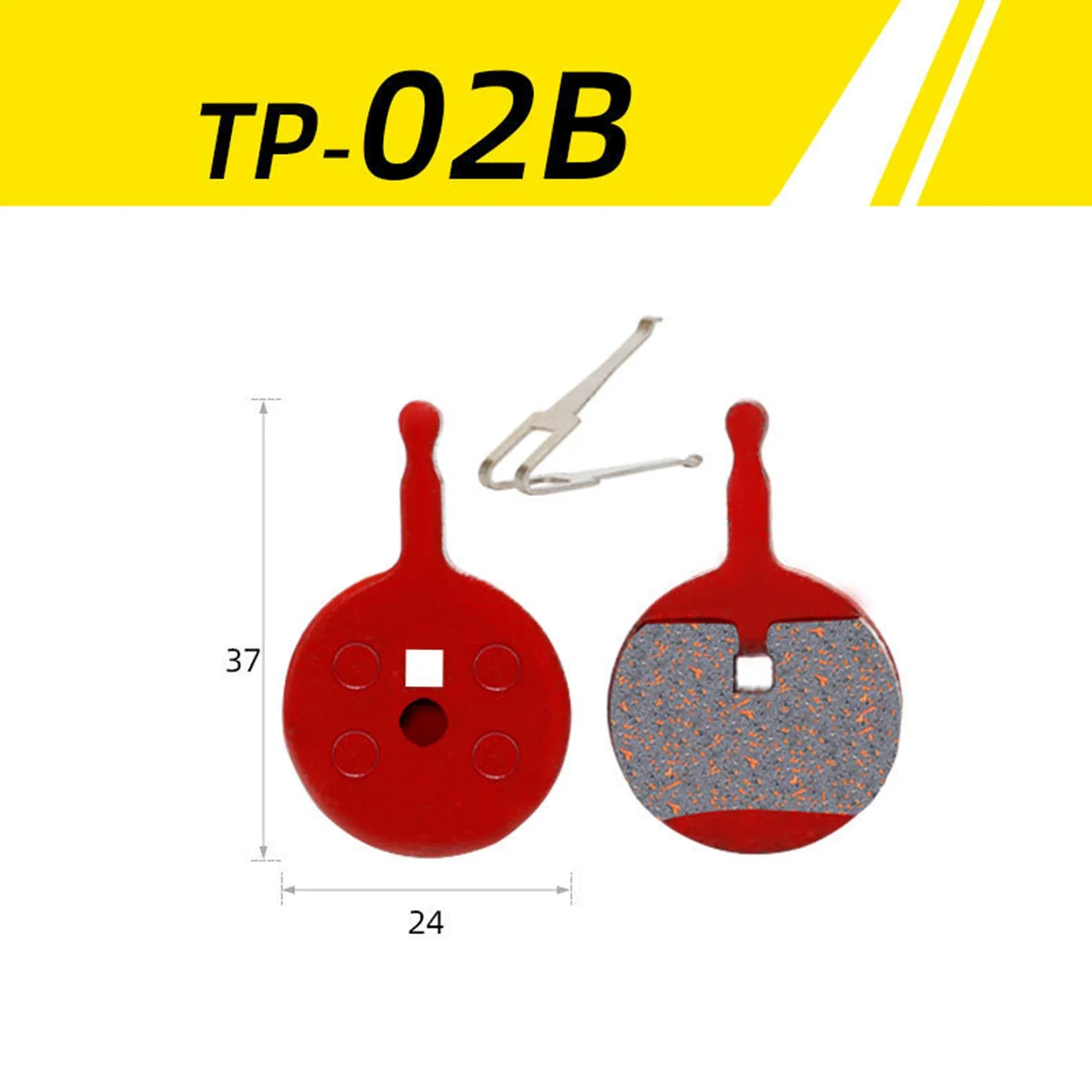Bicycle Disc Brake Pads 1 pair For M446 355 395 BB5 Parts Replacement TP-01B TP-01D TP-01E Convenient Practical Mtb Parts