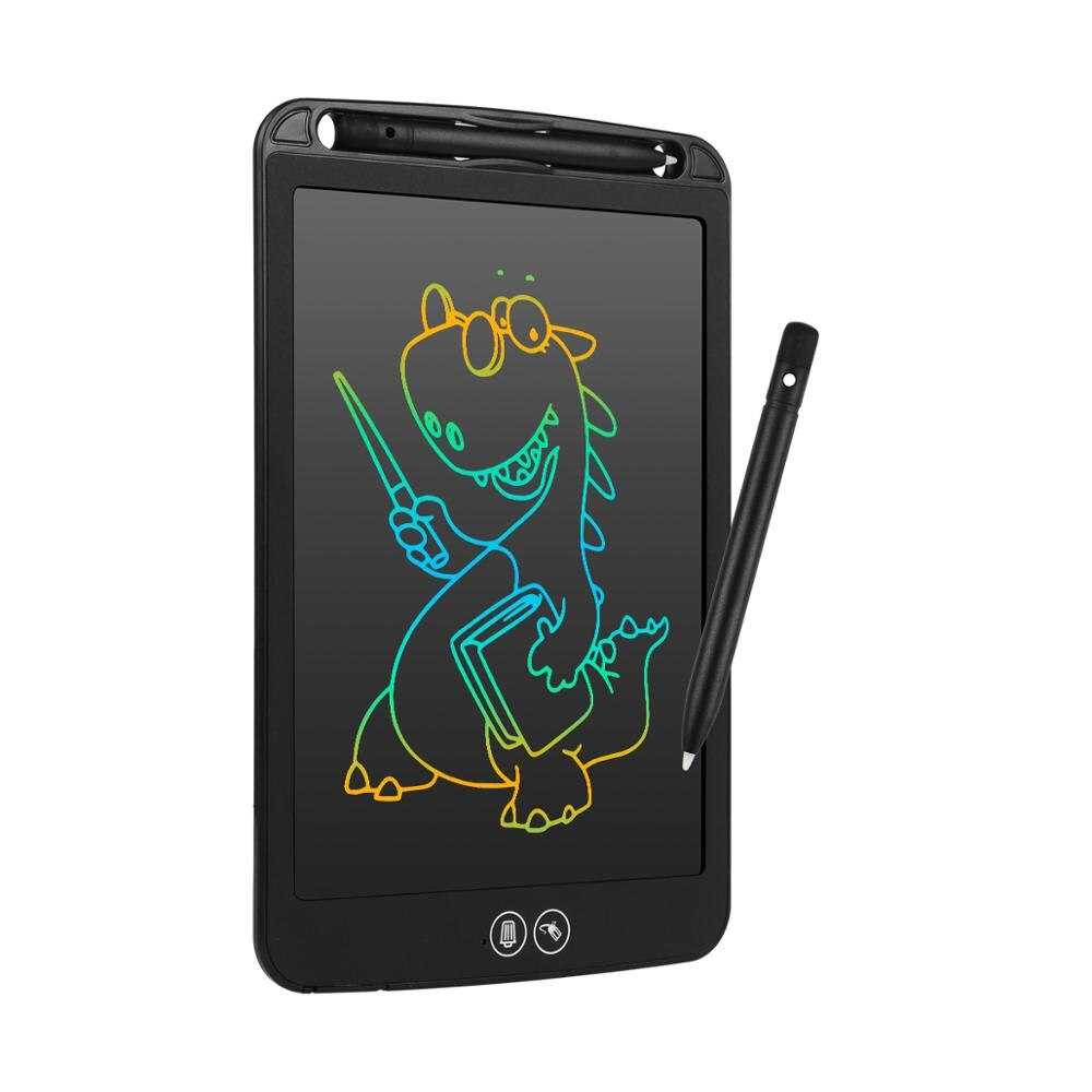 8.5/10/12 Inch Kleurrijke Displa Lcd Schrijven Tablet Gedeeltelijk Wissen Digitale Tekening Tablet Elektronische Handschrift Pads: 12inch black