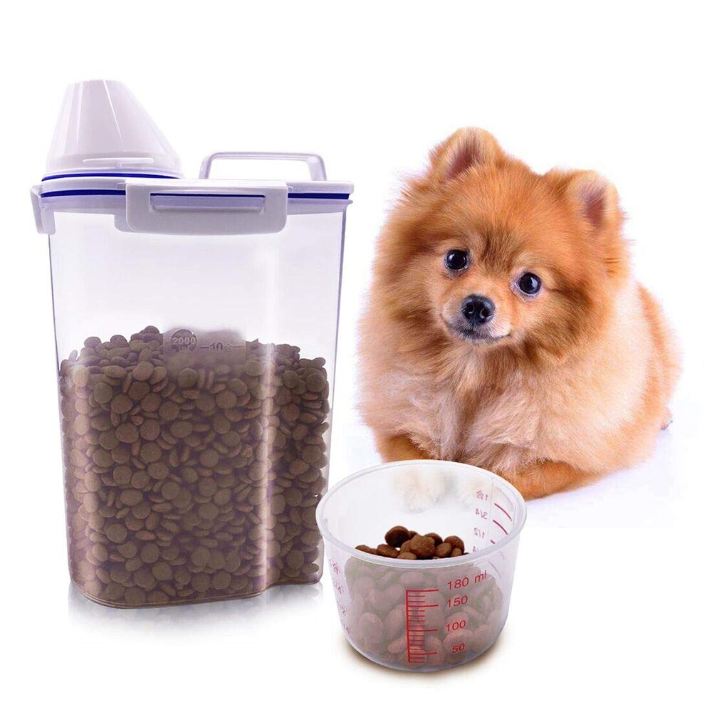 Alimentador para perros y mascotas, contenedor de comida, Cubo de almacenamiento fresco, antioxidante, moho, gran capacidad