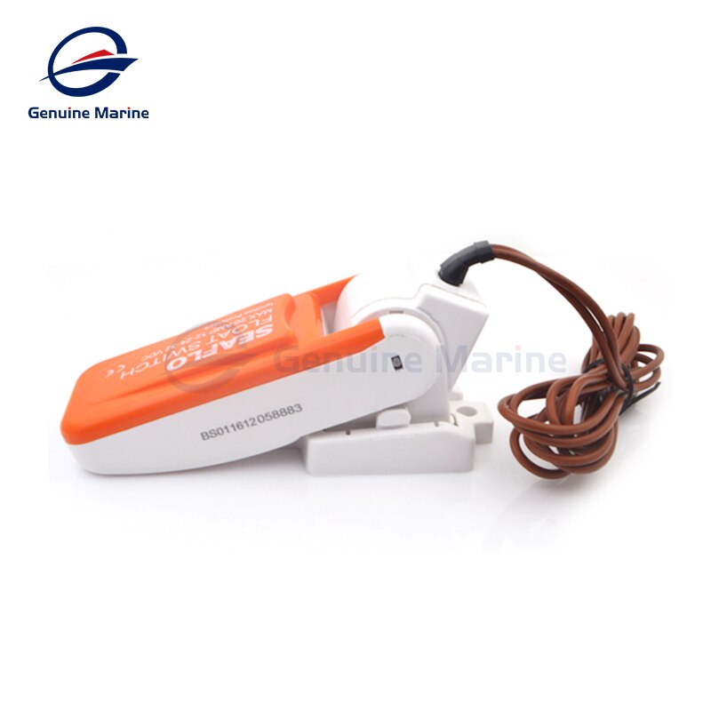 Automatic flow sensor float switch for electric boat bilge water pump DC 12V 24V Portable AUTO plastic Liquid level controller