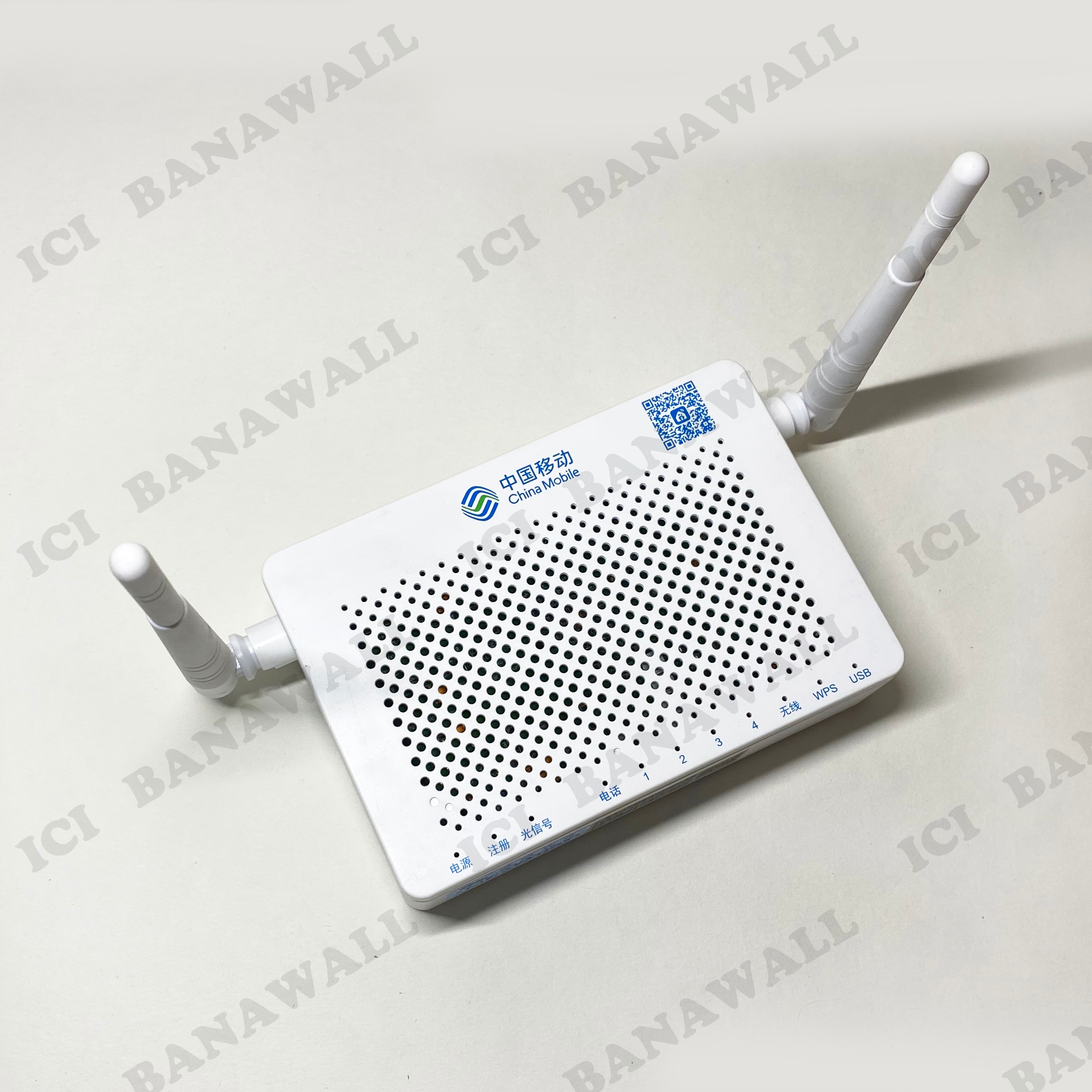 Original F663NV3A 1GE+3FE+1POTS 2.4G WIFI GPON ONU ONT ac 2 antenas GPON Router