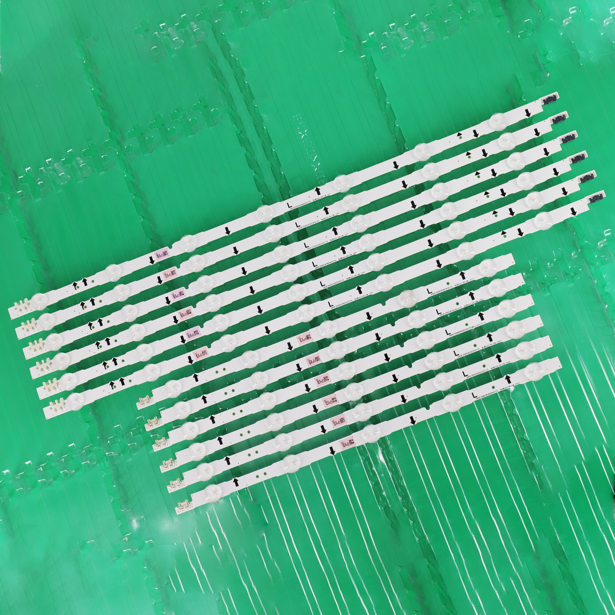 12 PCS LED backlight strip for UE50H5000 UE50H6200 UE50J5600 UE50J6200 UE50H6400 UE50J5500 BN96-30428A BN96-30427A 30425A 30426A