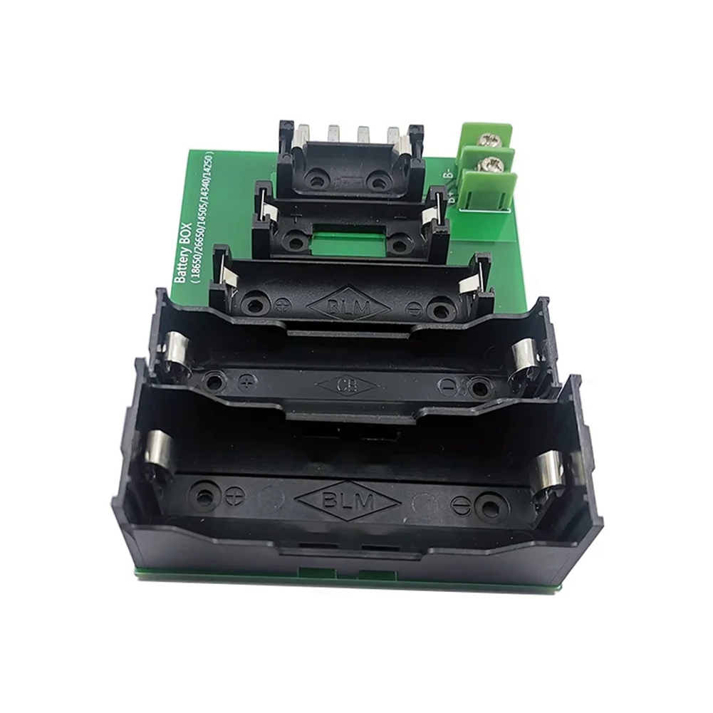 Battery Tester Case 4 & 2-Wire Terminal 18650 26650 14505 14340 1425 Battery Case Holder Test Storage Box for DL24P