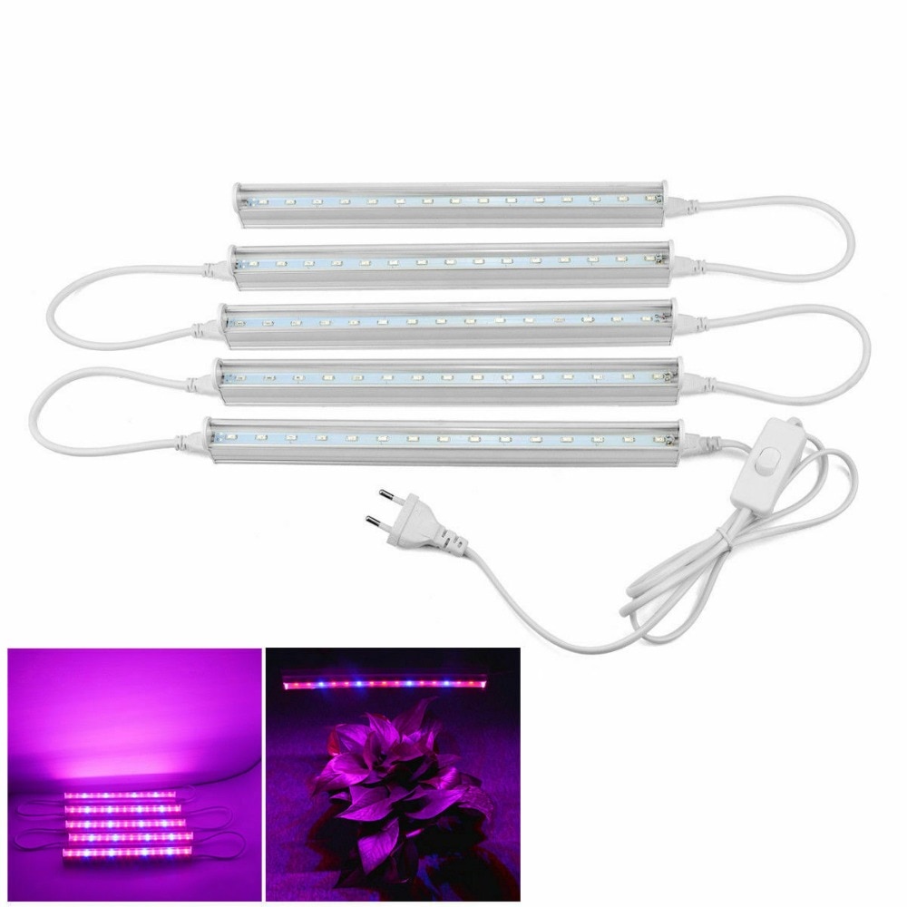 T8 LED Plant Grow Light Tube 2FT 3FT 4FT Full Spectrum Hydroponics Greenhouse