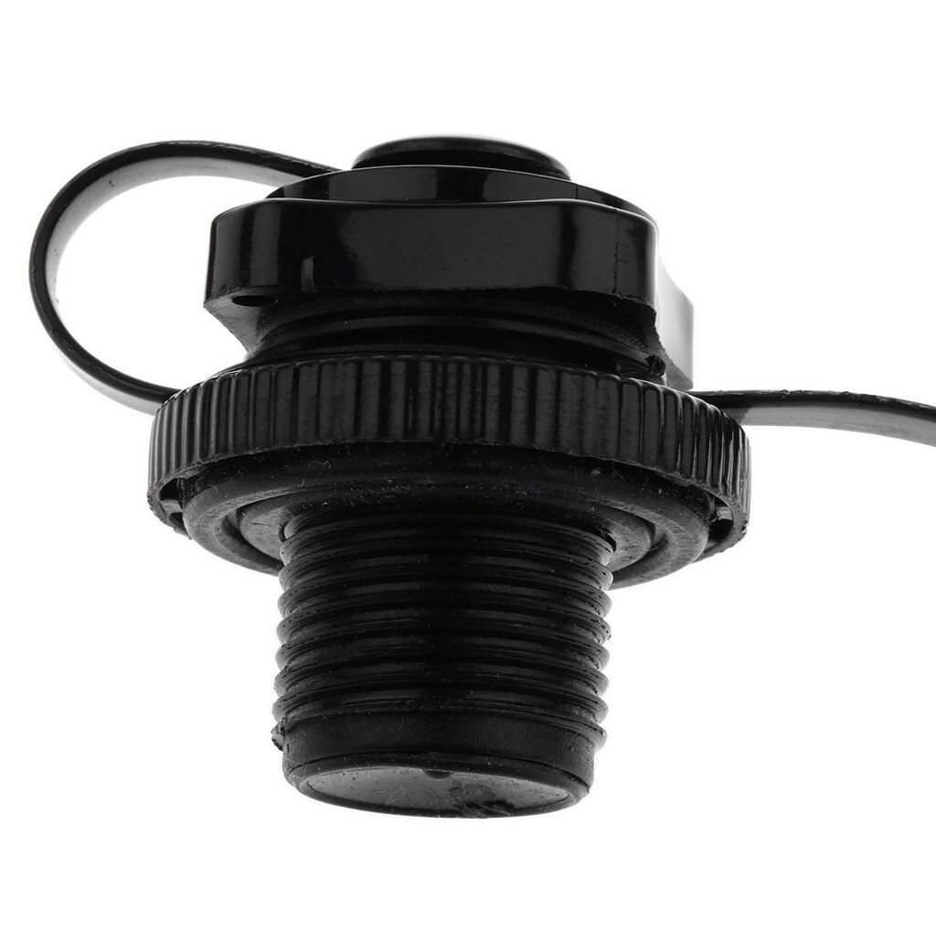 Schroef One-Way Ventiel Caps Voor Opblaasbare Boot Kajak Zwembad Vlot Kano Tender Roeiboten Vervanging Zwart/ wit