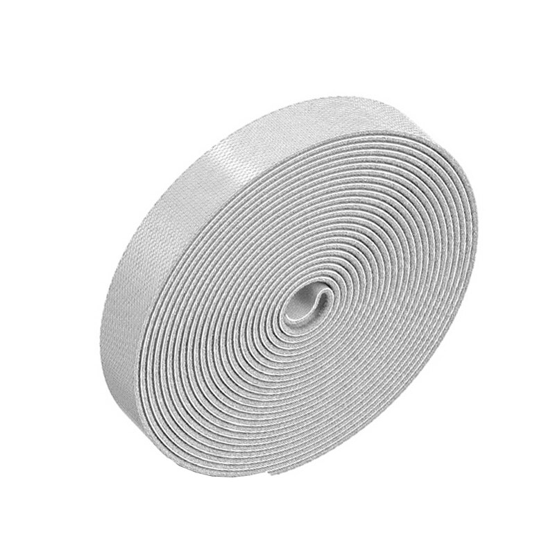 Self-Gripping Cable Ties Wire Organizer Reusable Cable Management for Tablet Laptop PC TV Home Office Electronics Wire N1HF: White / 20mm