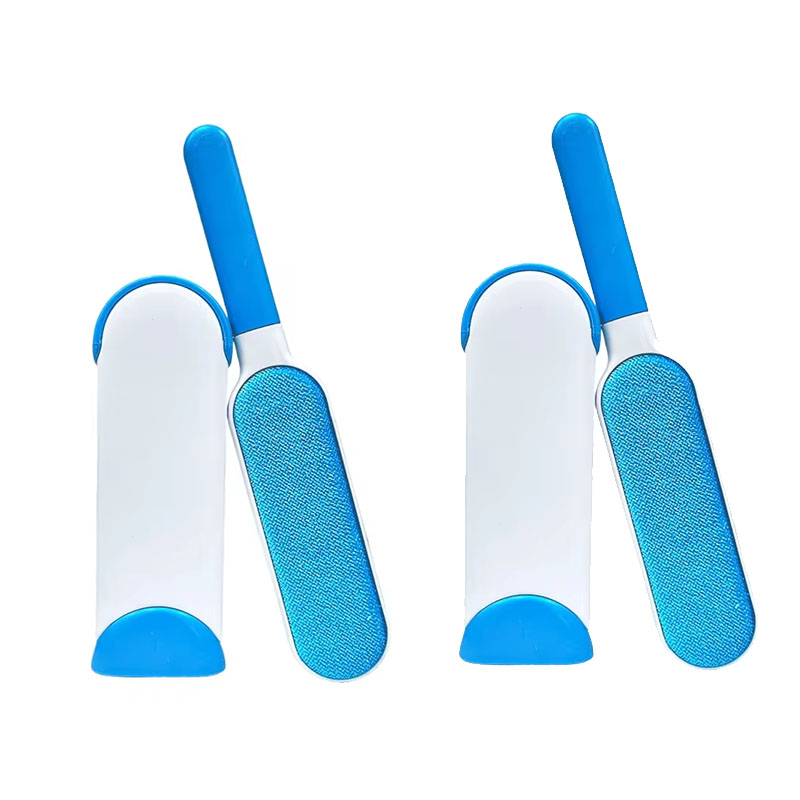 Magic Clothes Lint Remover Reusable Pet Cat Hair Fur Roller Brush Reusable Static Dusting Cleaning Brushes Manual Cleaner Tool: green