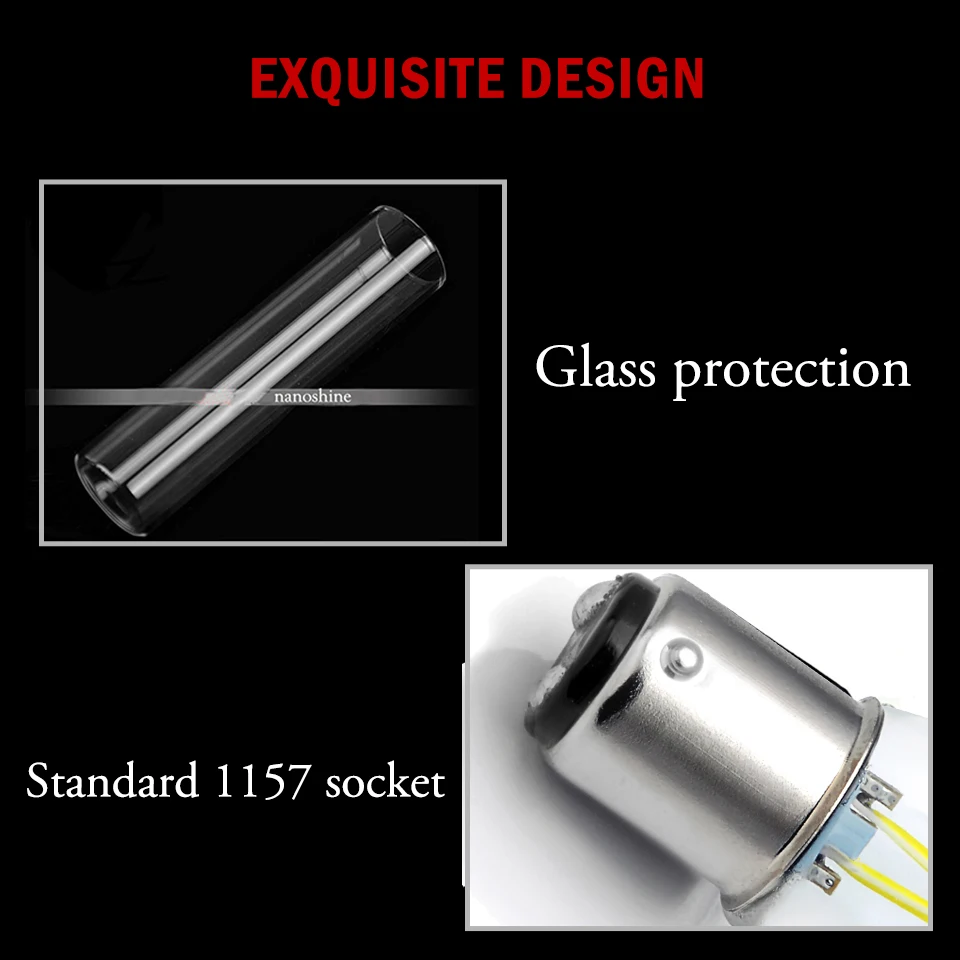 1 stks 1157 BAY15D Led Remlicht Lamp Super Heldere P21/5 w Led Auto Lampen Auto Licht 12 v Reverse Parking Ondersteund