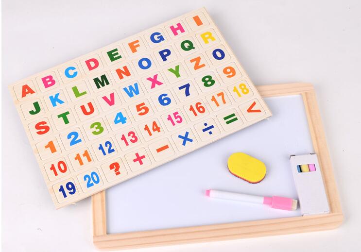 Double Side Magnetic Blackboard Hanging Chalkboard Set