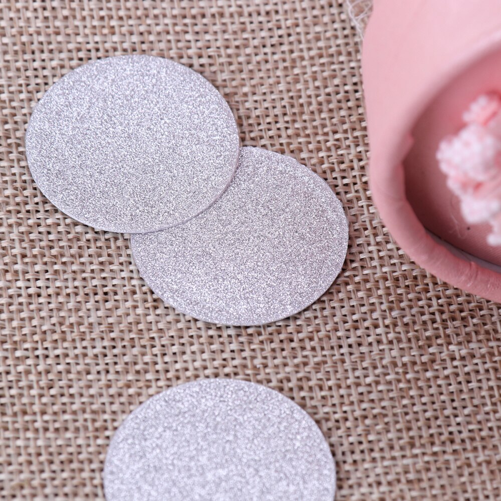100pcs Confetti Useful Glitter Confetti Silver Confetti for Party Home Bedroom